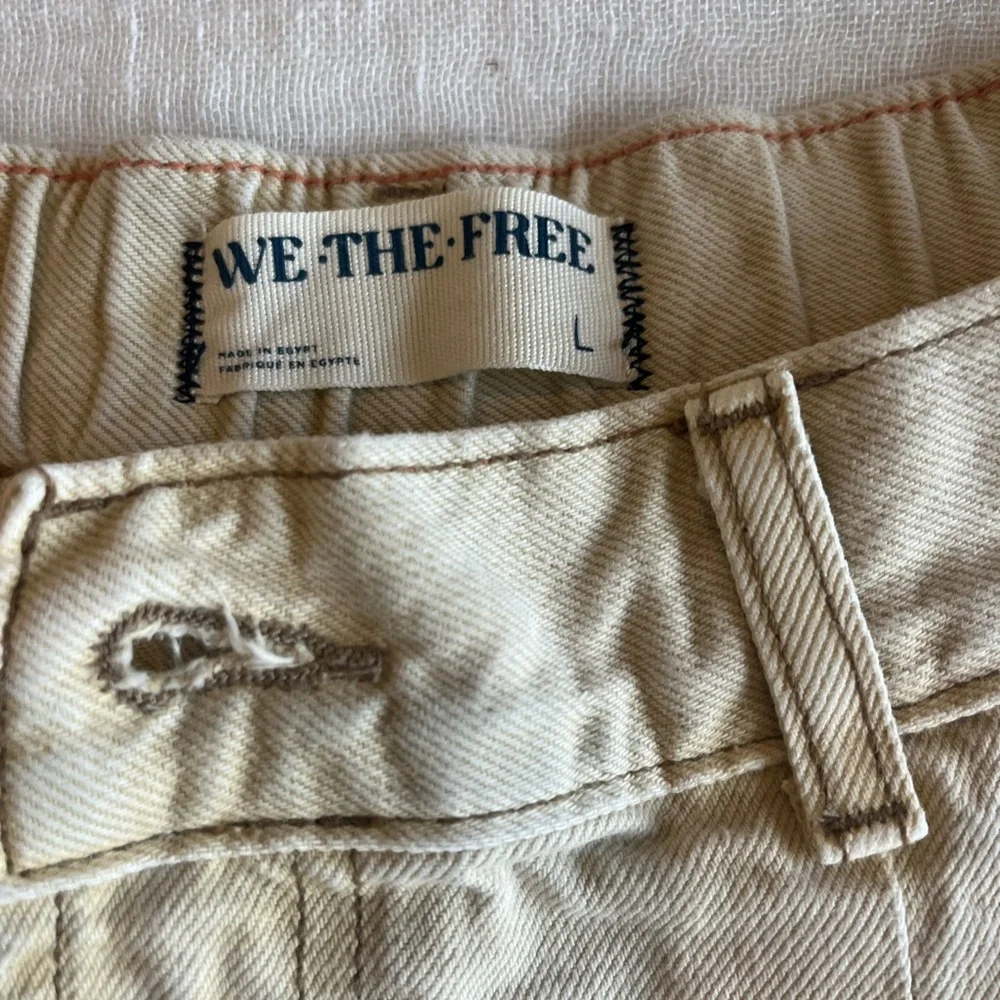 Free People Danni High-Rise Cuffed Shorts